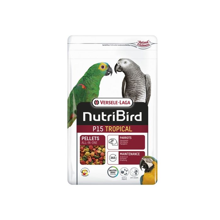 Nutribird p15 tropical onderhoudsvoeder