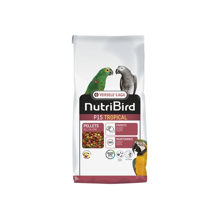 Nutribird p15 tropical onderhoudsvoeder