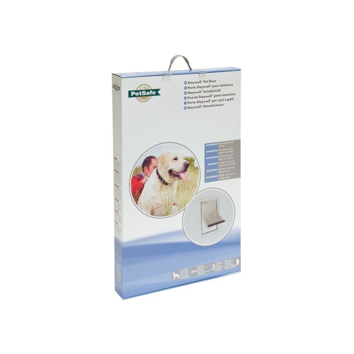 Petsafe hondenluik tot 100 kg aluminium