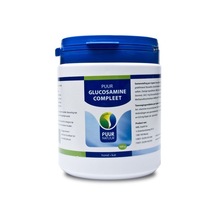 Puur natuur glucosamine extra (compleet) voor hond en kat