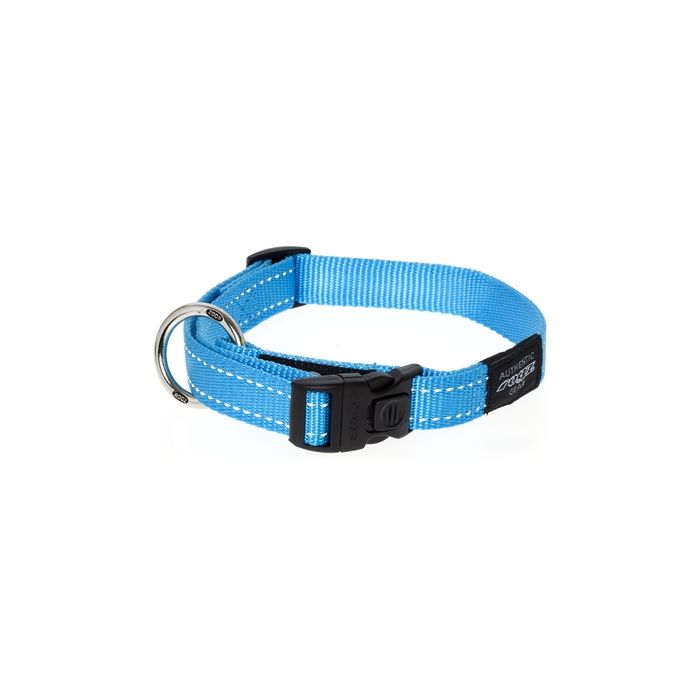 Rogz for dogs fanbelt halsband turquoise