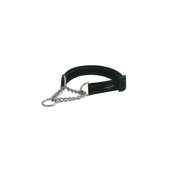 Rogz for dogs lumberjack choker zwart