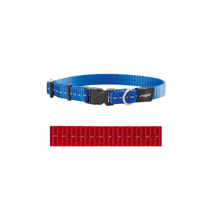 Rogz for dogs nitelife halsband rood