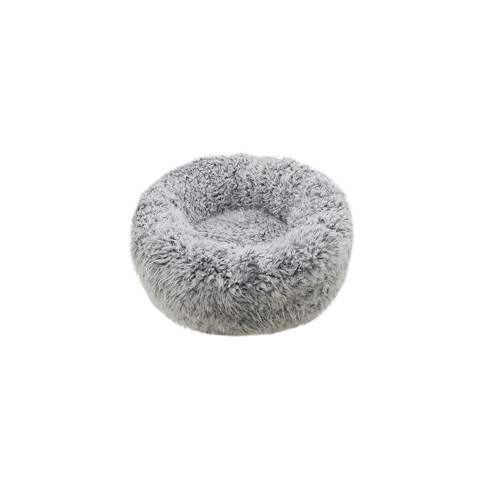 Rosewood hondenmand silver fluff grijs
