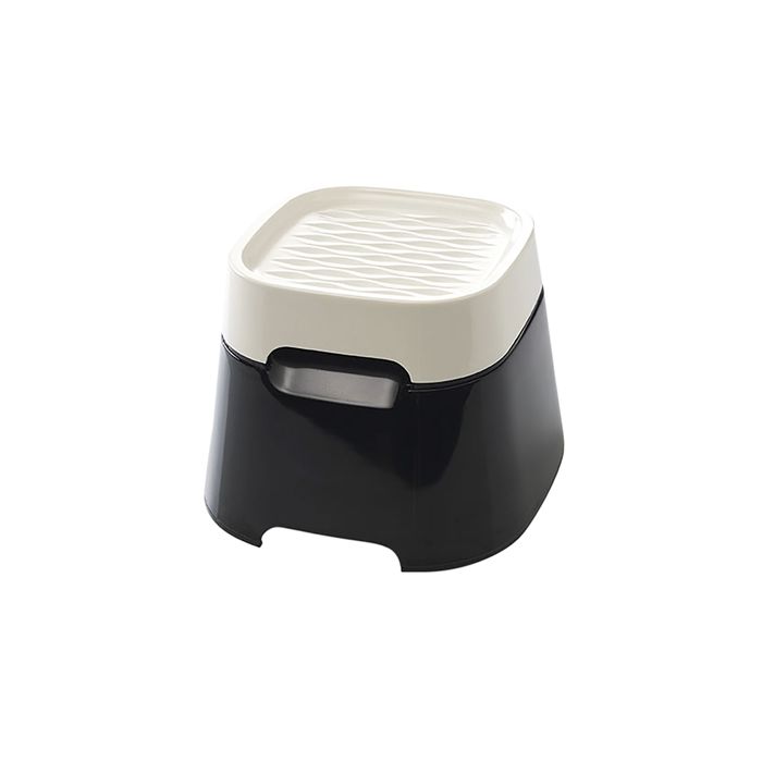 Savic ergo cube drinkbak creme / zwart