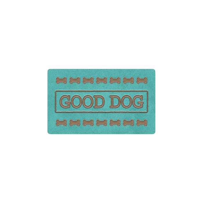 Tarhong placemat good dog turquoise
