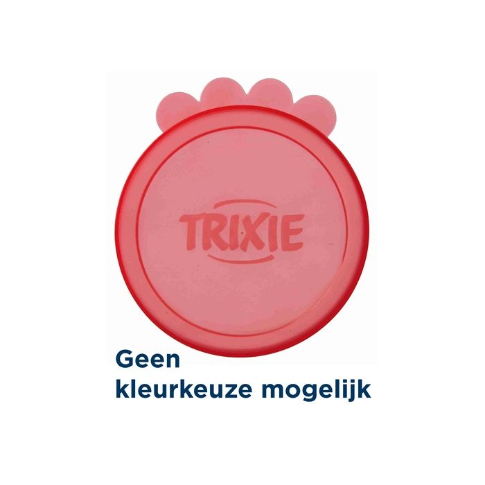 Trixie deksel voor blik kunststof assorti