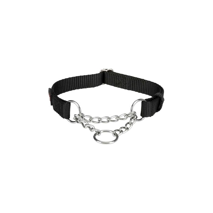 Trixie halsband hond premium choker zwart