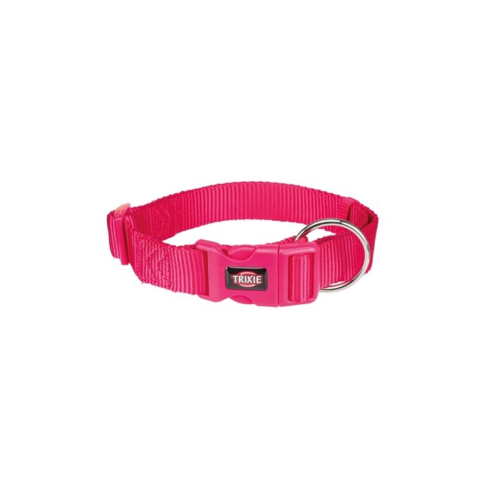 Trixie halsband hond premium fuchsia