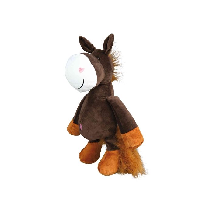 Trixie pluche paard met dierengeluid