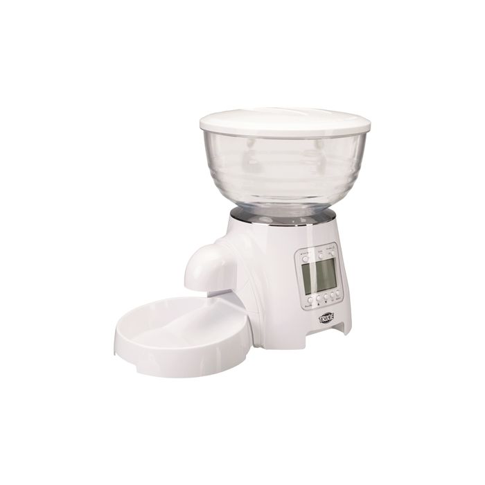 Trixie tx7 automatische voerdispenser wit