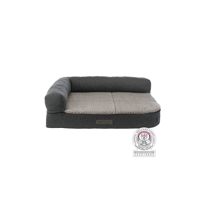 Trixie vital hondenmand sofa bendson orthopedisch grijs