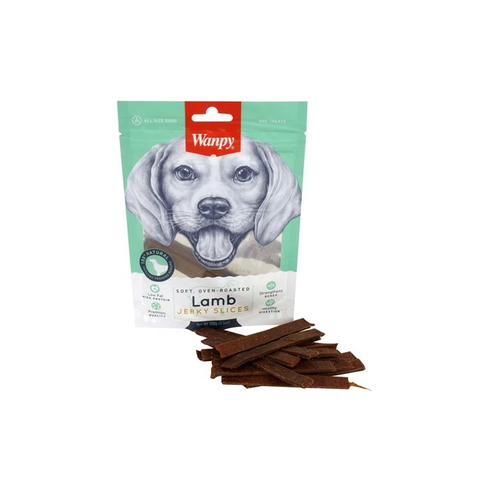 Wanpy soft ovenroasted lamb jerky slices