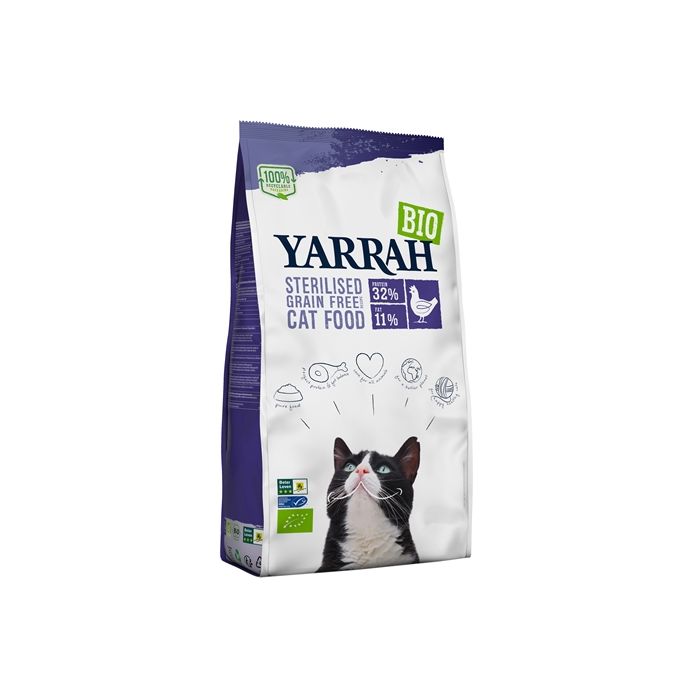 Yarrah cat sterilised grain free