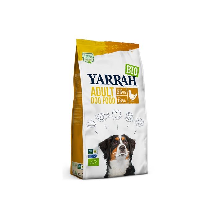 Yarrah dog 100% biologische brok kip